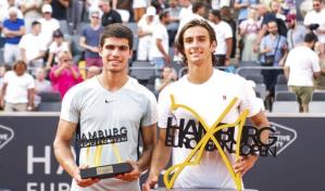 Alcaraz cae en Hamburgo y Musetti obtiene su primer título