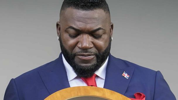David fue exaltado al Salón de la Fama de Cooperstown y rió y lloró de emoción