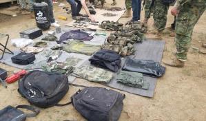 Ecuador halla una base abandonada que atribuye a las disidencias de las FARC