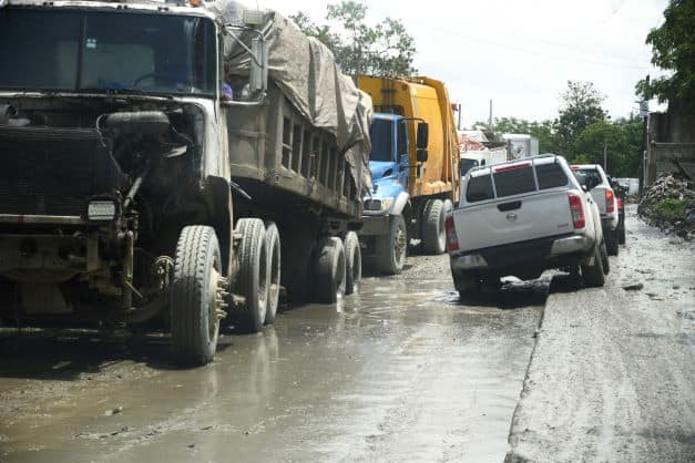 Condiones de la carretera Los Casabes