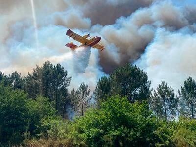 Los dos grandes incendios del suroeste de Francia ya están bajo control