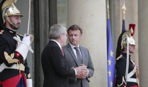 Presidente francés Emmanuel Macron respalda inauguración de París 2024 en el Sena