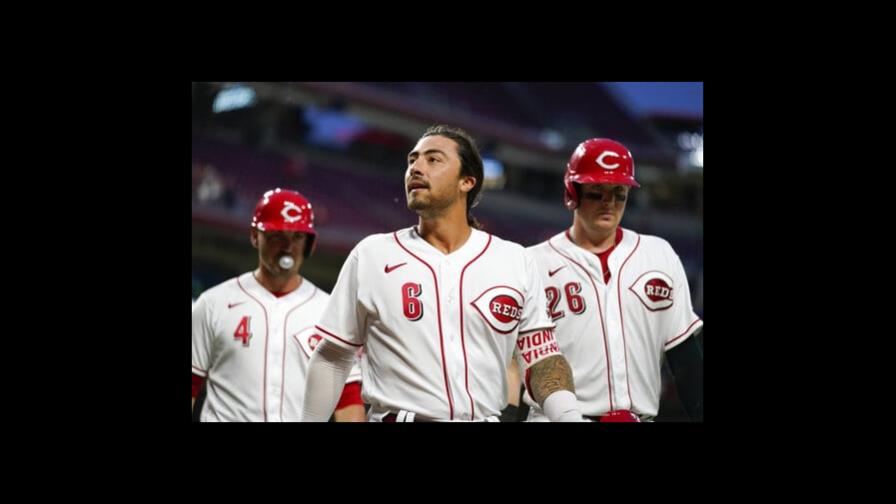 Jonathan India conecta su primer grand slam y Rojos superan a Marlins Jonathan India conecta su primer grand slam y Rojos superan a Marlins