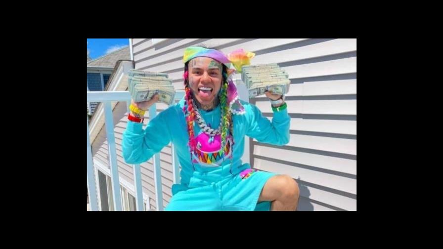 Video: Rapero Tekashi 6ix9ine lanza dólares en hotel de La Habana