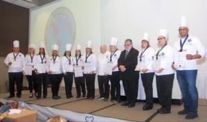 Expo Gastronómica premia ganadores y 15 chefs dominicanos reciben certificación internacional