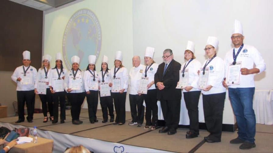 Expo Gastronómica premia ganadores y 15 chefs dominicanos reciben certificación internacional