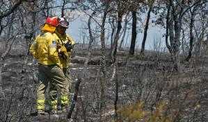 Las condiciones meteorológicas facilitan las tareas de extinción en España