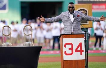 David Ortiz recibe un mensaje de Jonathan Papelbon - Diario Libre