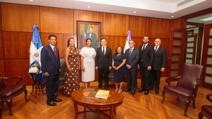 Presidente de la SCJ se reúne con jueces y representantes del Colegio de Abogados de Nueva York
