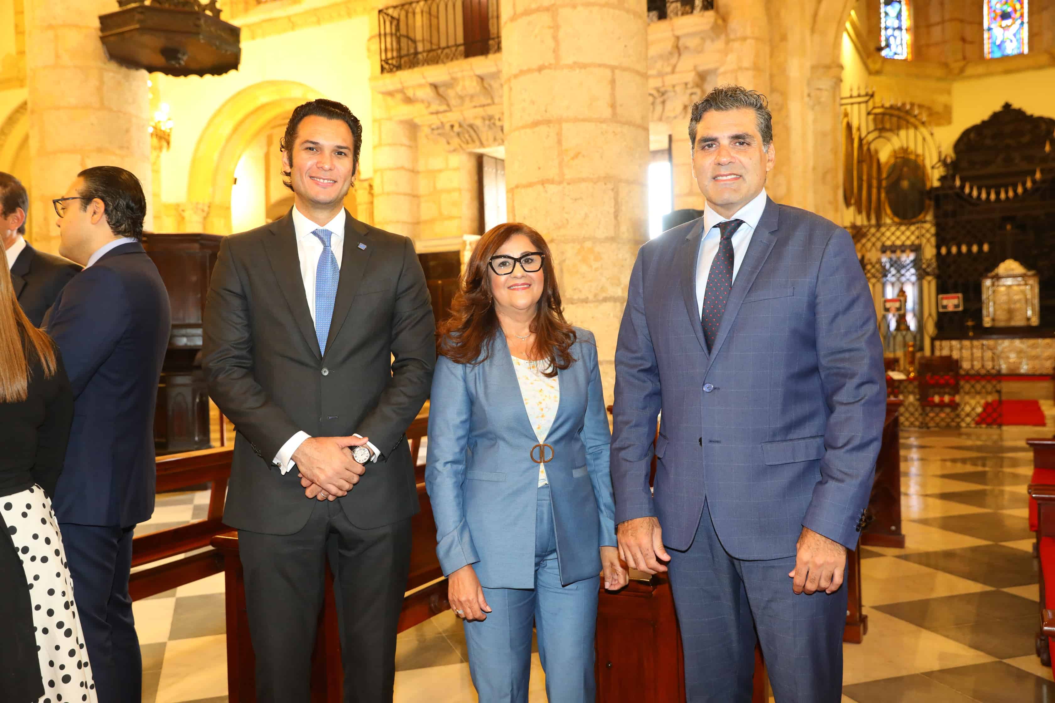 Seguey Forcade, Adalgiza de Jesús y Leandro Sebele.