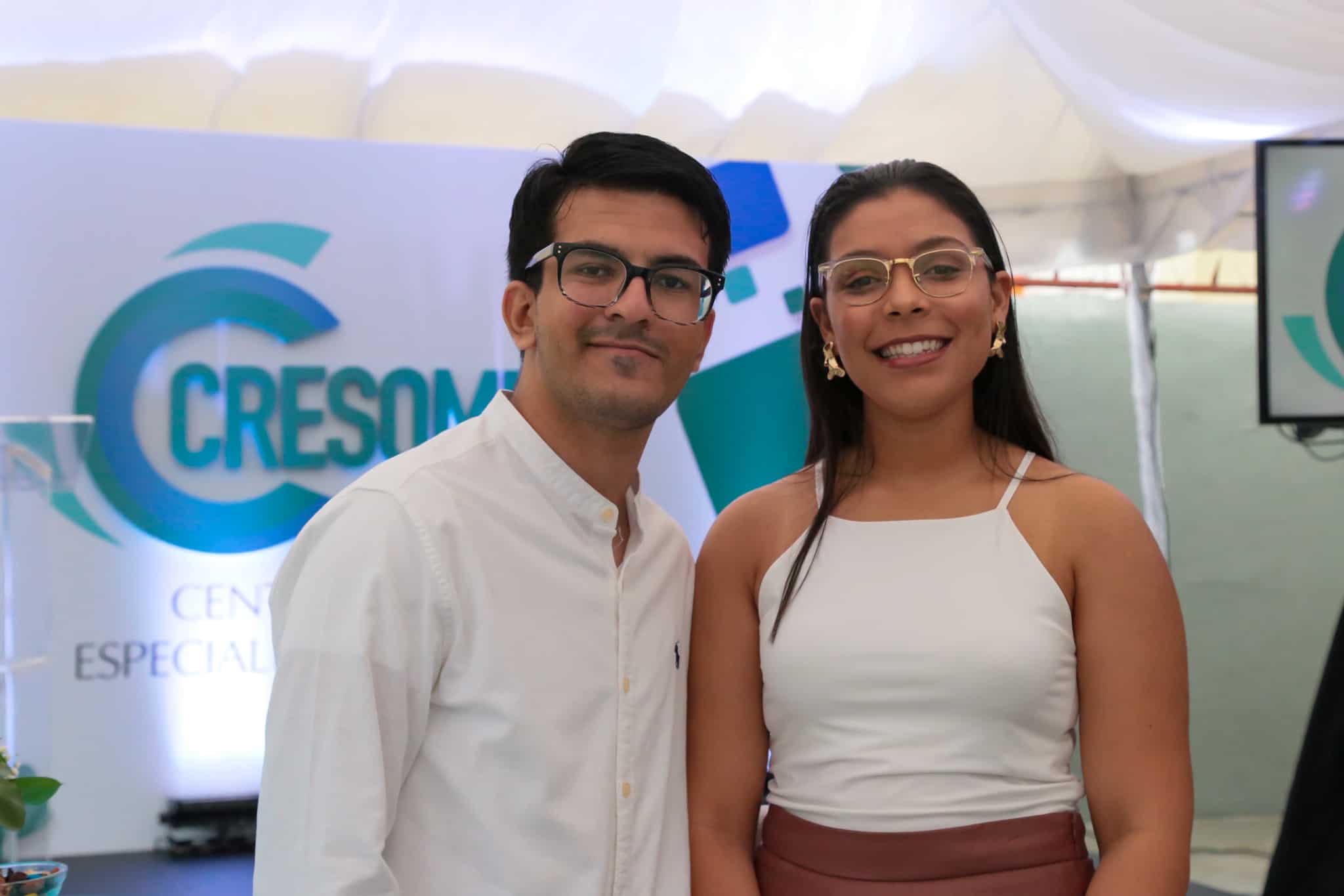 Anderson Pujols y Gema Guzmán.