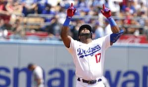 Dodgers atacan temprano y evitan la barrida ante Nacionales