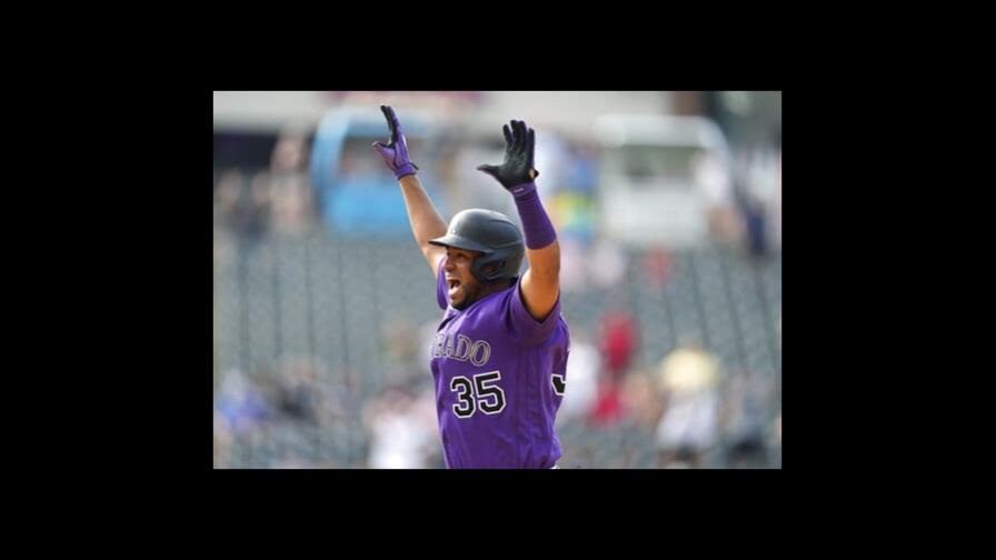 Díaz y Rockies remontan en la 9na; vencen a Medias Blancas Díaz y Rockies remontan en la 9na; vencen a Medias Blancas