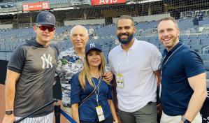 Doctor Ramón Tallaj cursa visita a los Yanquis de Nueva York