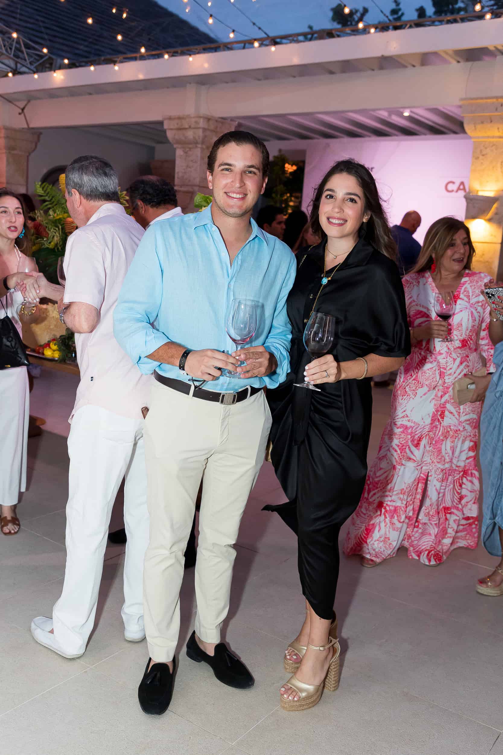 Bolívar Batista y Maria José Izquierdo.