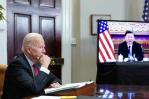 Comienza la llamada telefónica de Biden y Xi en medio de tensión por Taiwán Comienza la llamada telefónica de Biden y Xi en medio de tensión por Taiwán