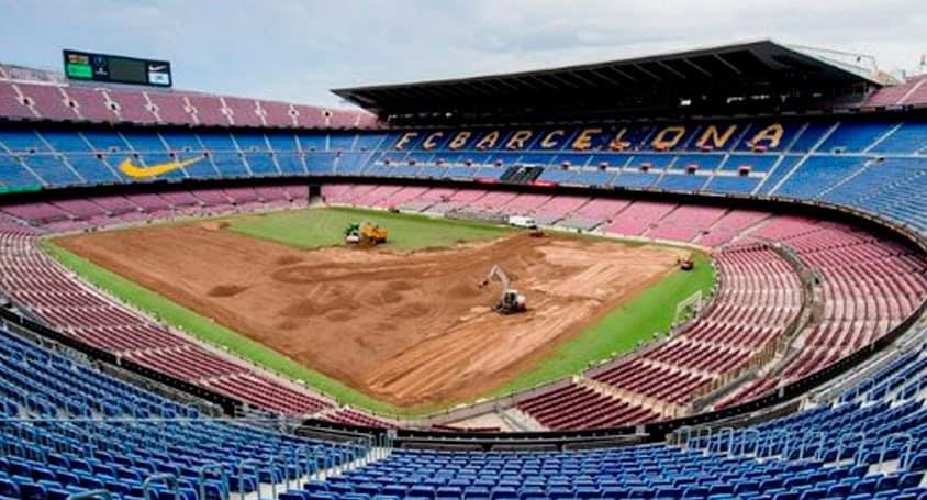 El Barça acelera las obras de remodelación del Spotify Camp Nou