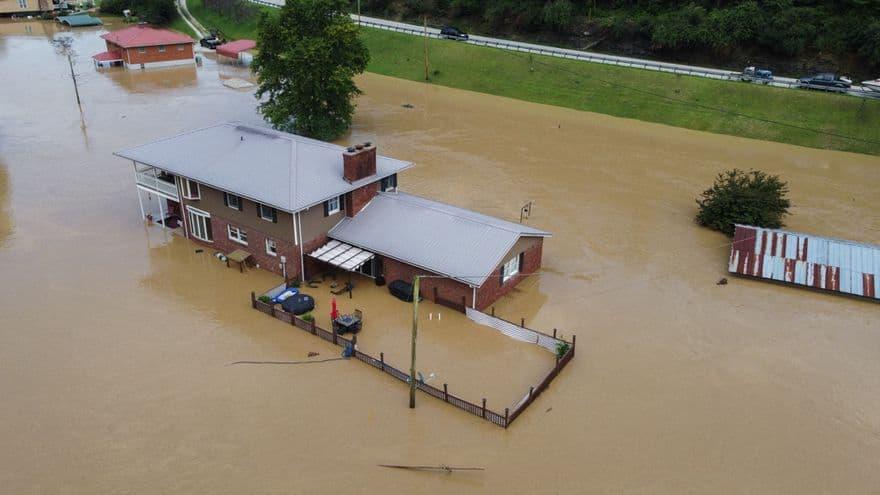 Kentucky pide ayuda al Gobierno de EEUU ante las gigantescas inundaciones