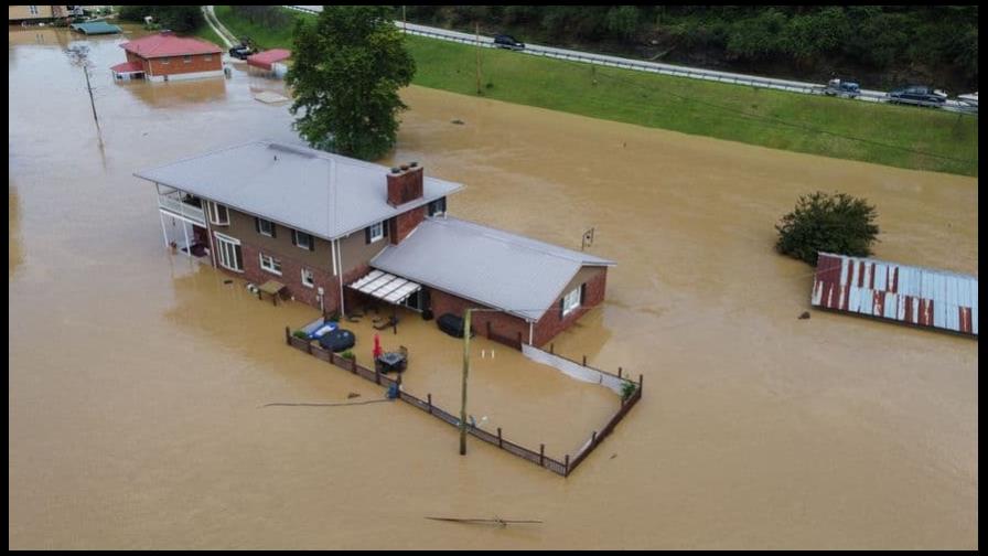 Kentucky pide ayuda al Gobierno de EEUU ante las gigantescas inundaciones