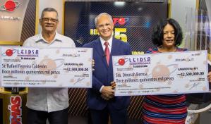 Propietaria de parada de motores y agricultor reciben RD$25 millones de la Loto