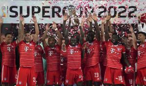 Bayern vence 5-3 a Leipzig y conquista la Supercopa