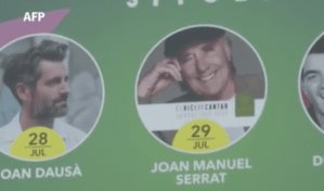 Serrat dice adiós a los escenarios desde Barcelona en un emotivo concierto