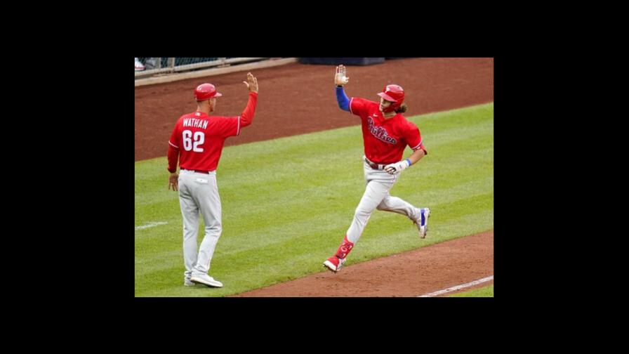 Filis barren a Piratas; Alec Bohm se queda a triple del ciclo Filis barren a Piratas; Alec Bohm se queda a triple del ciclo