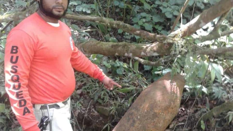 Encuentran vieja bomba misil de 500 libras en Bonao