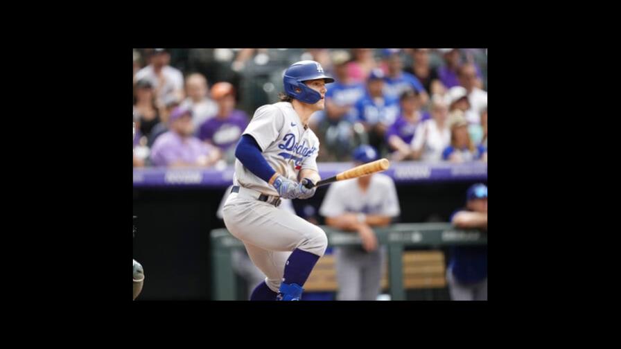 James Outman pega jonrón en su primer turno en las mayores en triunfo de Dodgers