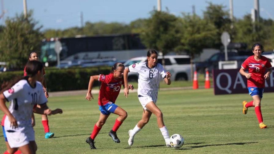 Dominicana golea a Costa Rica en el femenino sub-15 de la Concacaf