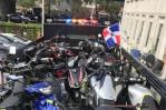 Policía incauta motores y pasolas ilegales en Nueva York con bandera dominicana