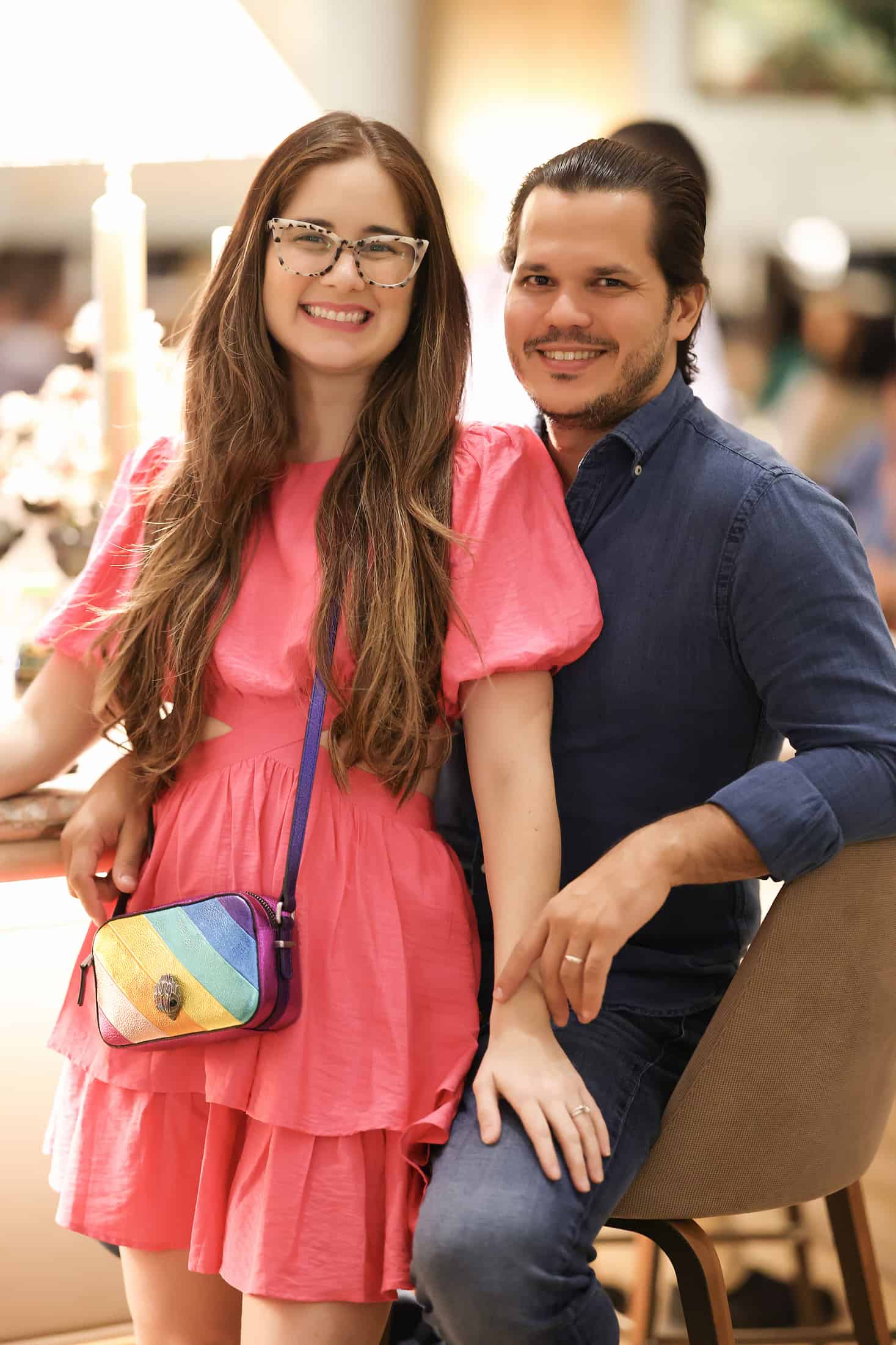 Iamdra Fermín y Andrés Madera.