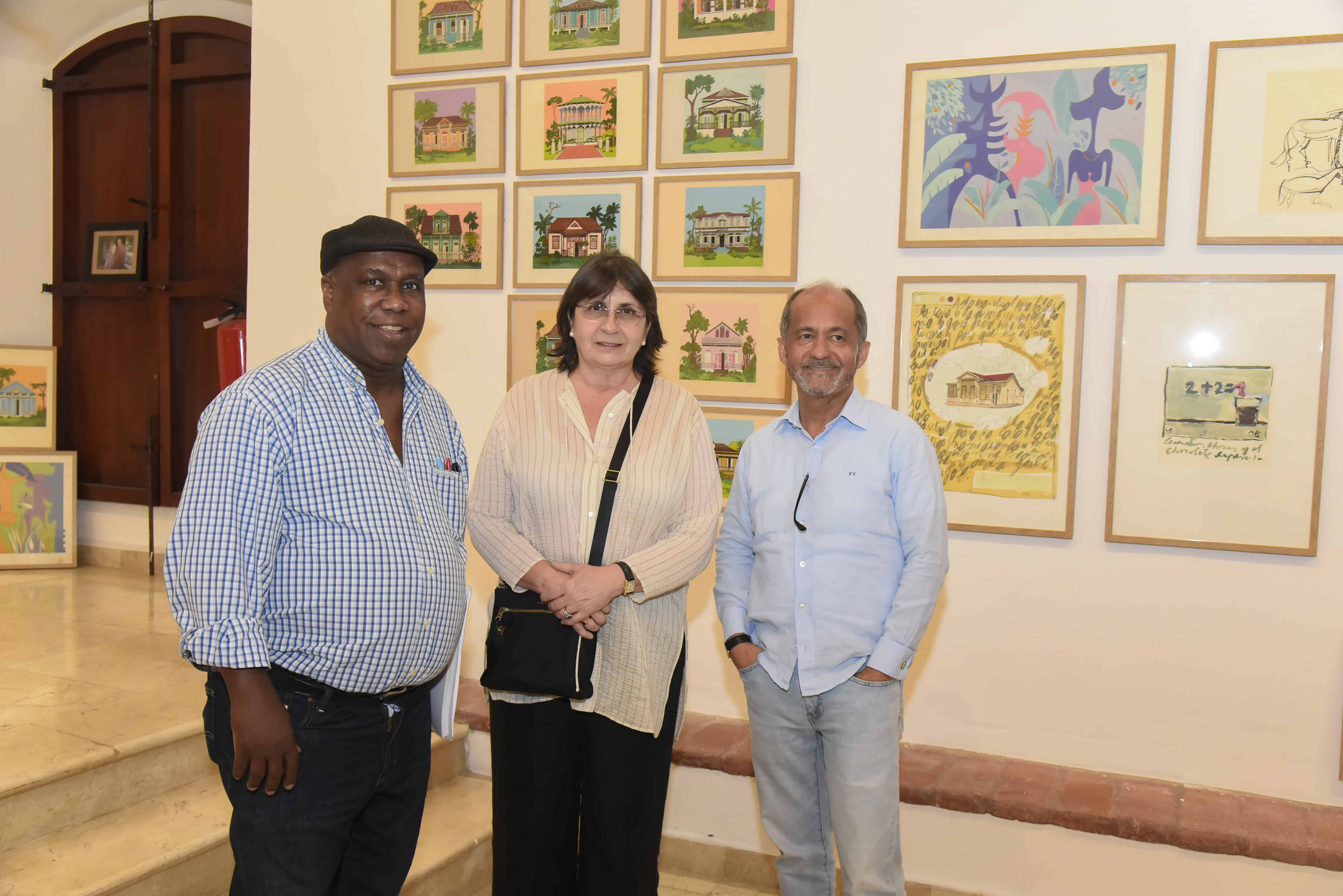 Manuel Núñez, Inés Aizpún y Fernando Casanova