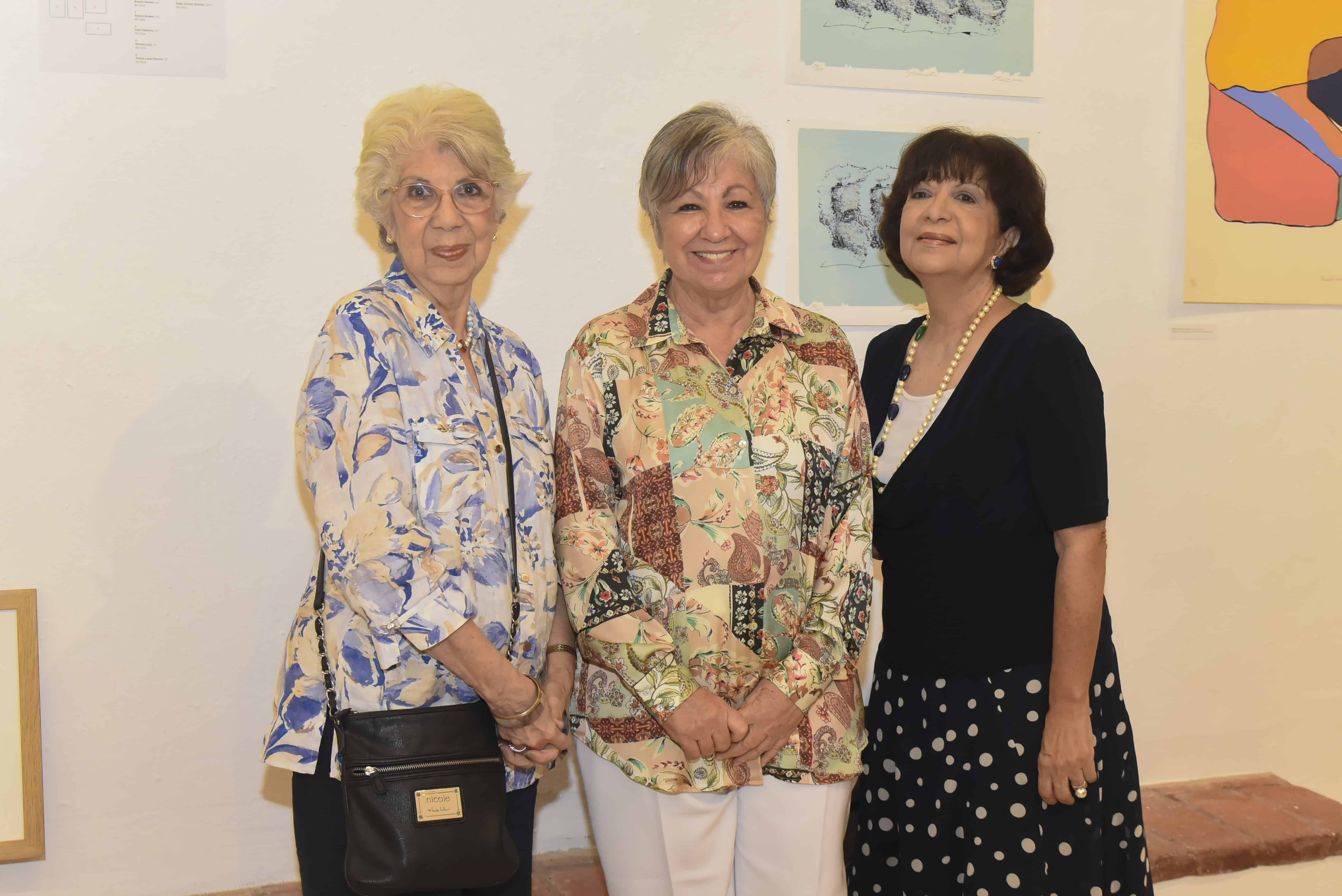 Asia de Azar, Margarita Cordero y Julia Feliz.