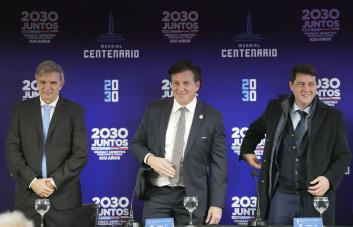 Sudamérica aspira montar Mundial 2030; oficializaron la candidatura