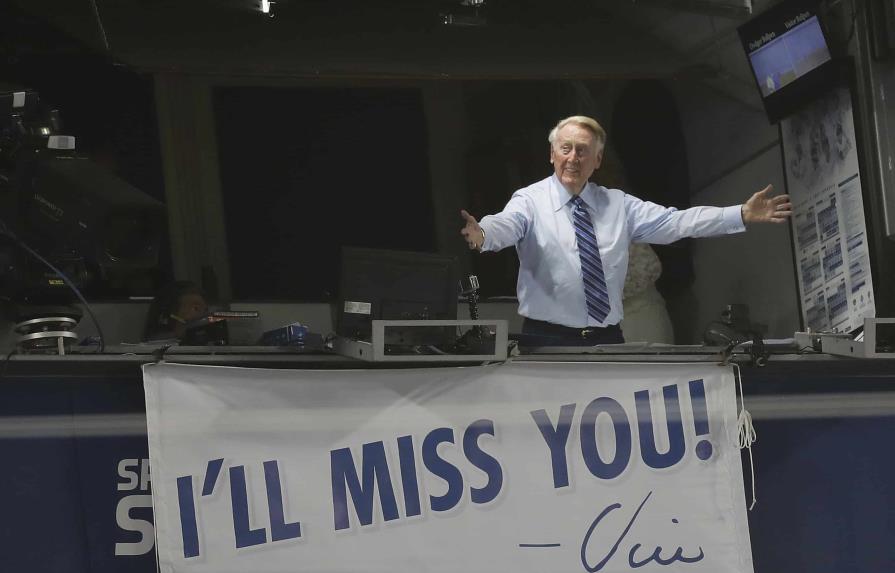 Falleció Vin Scully la voz oficial de LA. Dodgers  durante 67 años