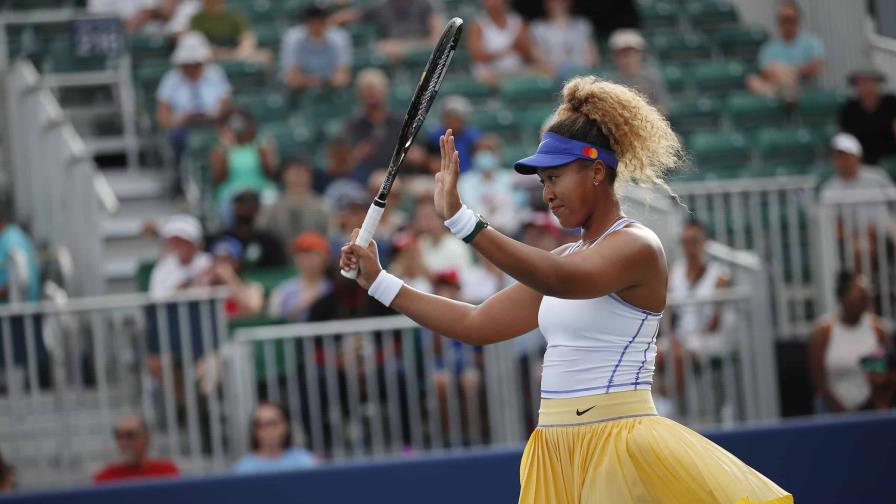 Noami Osaka regresó y ganó su primer partido desde mayo Noami Osaka regresó y ganó su primer partido desde mayo