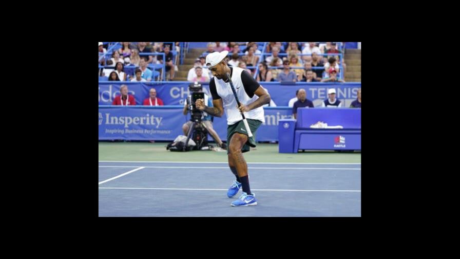 Kyrgios vence a local Girón en Washington