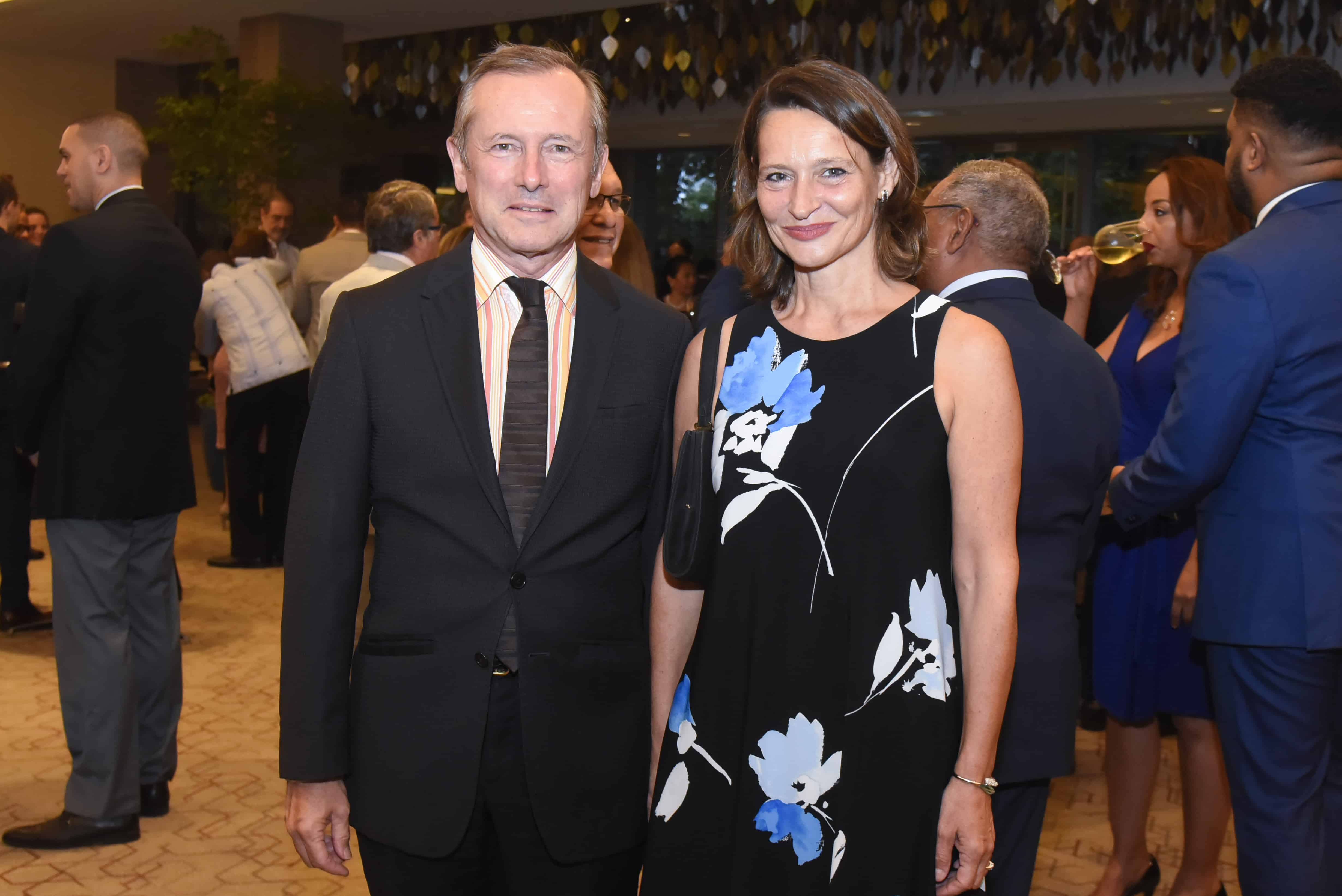 Florence Fournier y Eric Fournier.