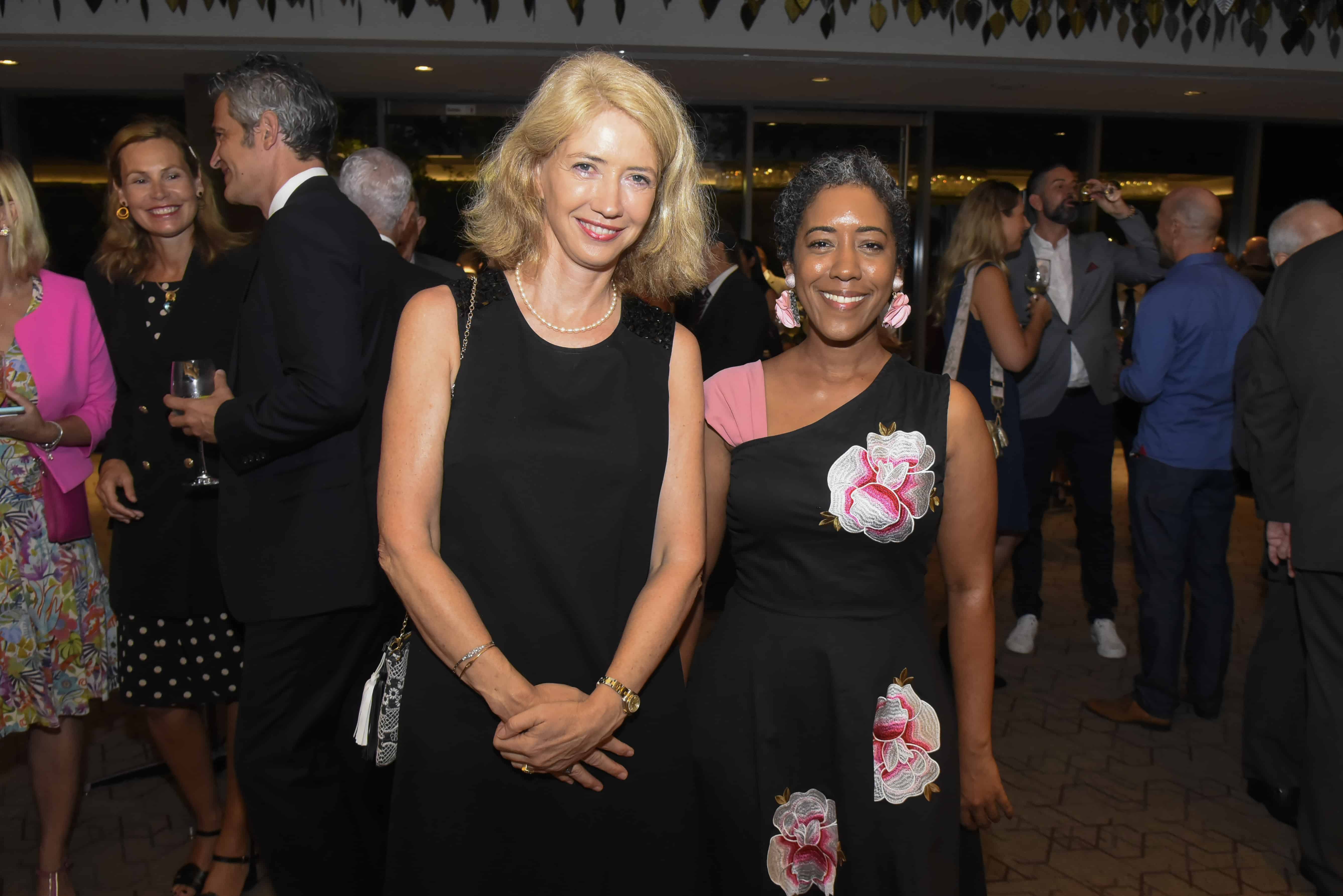 Katja Afheld y Sachenka Encarnación.