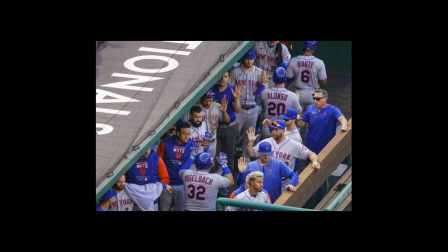 A ritmo de cuadrangulares, Mets derrotan a Nacionales