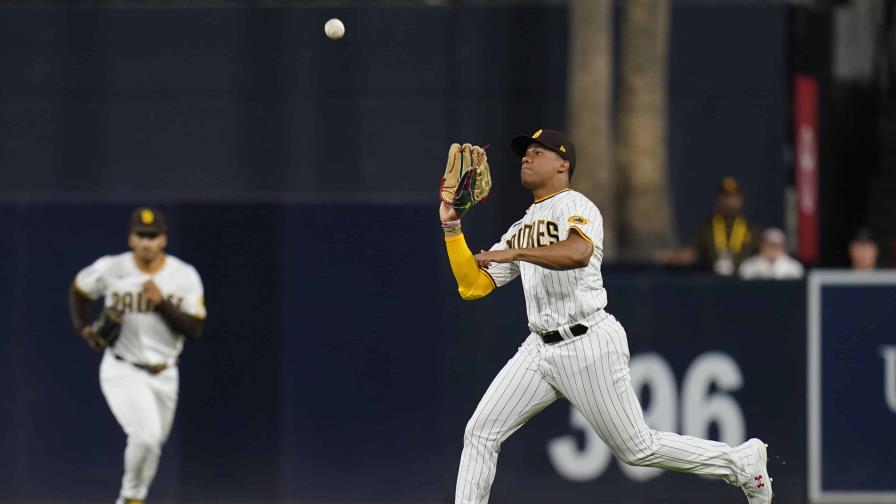 VIDEO | Soto impacta en su primer partido con San Diego