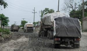 Duquesa casi en emergencia por las lluvias y la carretera