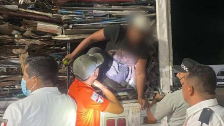 Son banilejos los dominicanos que viajaban hacinados dentro de camión en México