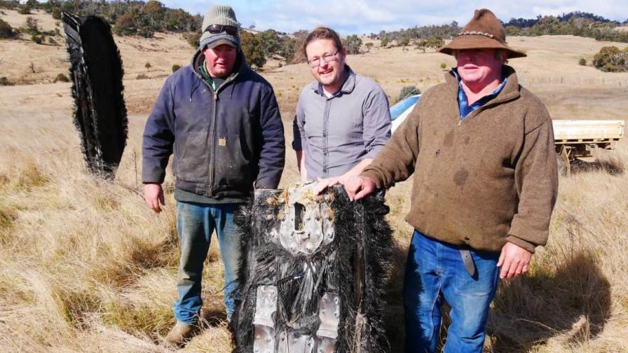 Descubiertos restos de una misión de SpaceX en tierras de cultivo en Australia