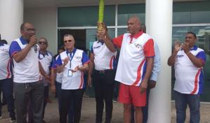 Realizan recorrido de la Antorcha Juegos Los Mina 2022