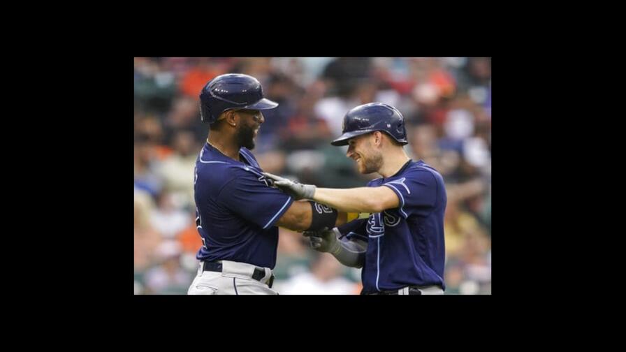 Lowe y Arozarena dan triunfo a los Rays sobre Tigres Lowe y Arozarena dan triunfo a los Rays sobre Tigres