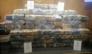 Ocupan 594 paquetes de cocaína en puerto de Boca Chica