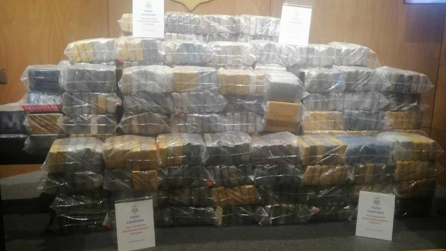 Ocupan 594 paquetes de cocaína en puerto de Boca Chica Ocupan 594 paquetes de cocaína en puerto de Boca Chica