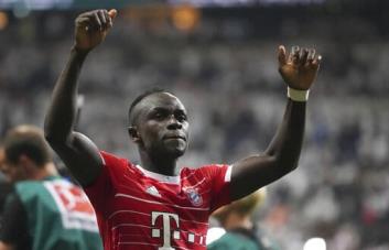 Mané anota en su debut, Bayern aplasta 6-1